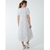 Tiered Smock Midi Dress