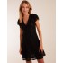 Double Frill Wrap Dress