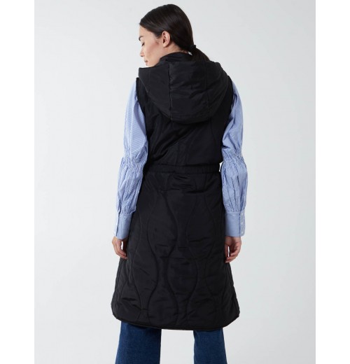 Quilted Belted Gilet